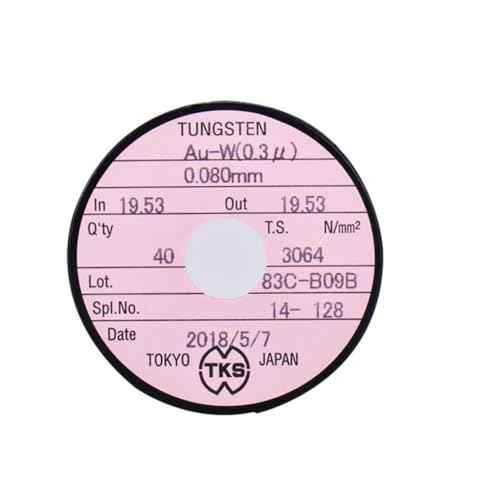 Japan Copier Corona Electrode Tungsten Wire for Xerox Konica Canon Ricoh 0.08mm 40m Lenth with Gold