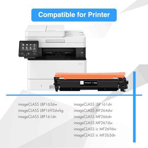051 Toner Cartridge MF264DW Toner 2-Pack Compatible for Canon 051 051H CRG-051 CRG-051H for imageCLASS MF264dw MF269dw MF267dw LBP162dw MF266dn MF263dn LBP1692dwkg LBP161dn Printer