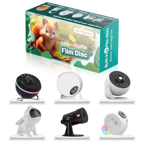 Rusoso Galaxy Projector Pro Disc Set 6-Pack 5K HD Ocean Scene Replacement
