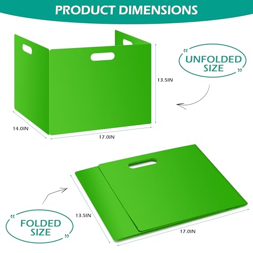 16 Pcs Privacy Folders for Students Waterproof Privacy Shields for Student Desks Divider Easy to Clean Testing Dividers for Classroom Includes Extra Blank Labels
