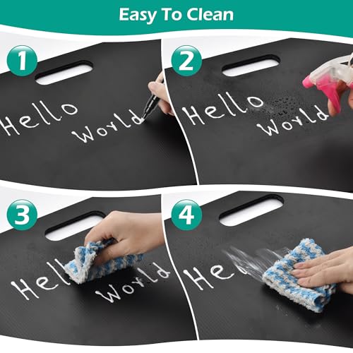 24 Pcs Privacy Folders for Students Waterproof Privacy Shields for Student Desks Divider Easy to Clean Testing Dividers for Classroom Includes Extra Blank Labels