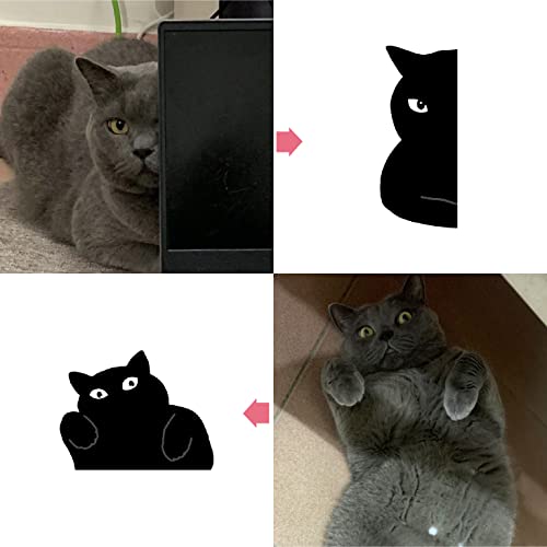 yasest Magnetic Bookmarks Set A - 6 Cute Cat Page Markers for Reading, Teachers & Students