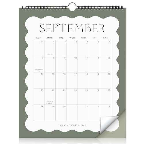 Aesthetic 2025-2026 Wall Calendar - Runs from May 2025 Until December 2026 - The Perfect Modern Calendar Planner for Easy Organizing