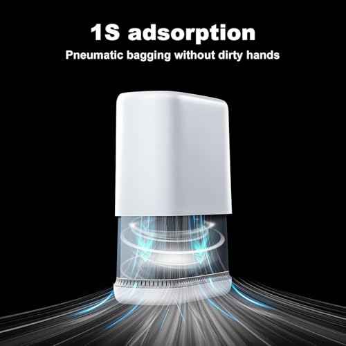 funest Bathroom Trash Cans, Garbage Can with Press Type Lid,10L Dogproof Slim Plastic Narrow Trash Bin