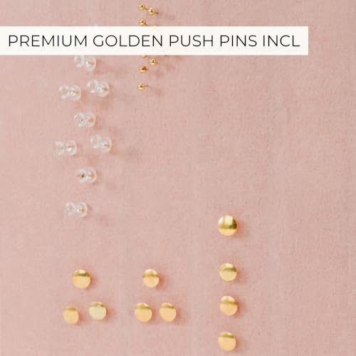 Pink Large Arched Felt Bulletin Board - Cork Board Alternative for Wall Decor