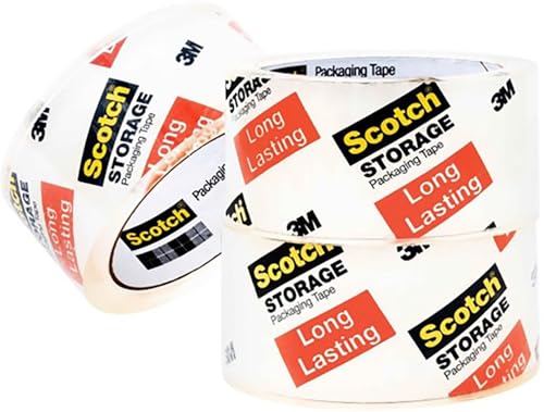Scotch Long Lasting Storage Packing Tape Refill - 1.88 in x 54.6 yd, 1 Roll