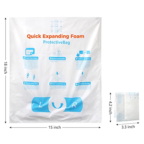 18” x 2 PCS TONESPAC Instant Pack Quick Expanding Foam X-200