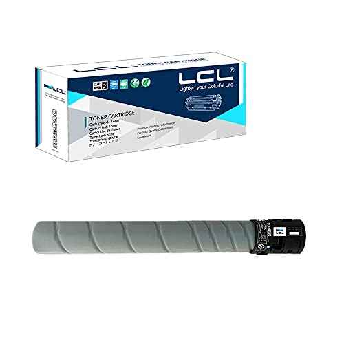 LCL Compatible Toner Cartridge Replacement for Konica Minolta TN512 TN-512 TN512K TN-512K A33K132 High Yield Bizhub C454 C554 454e C554e (1-Pack Black)