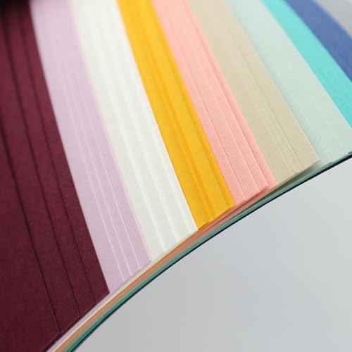 Accent Design Paper Accents Variety Pack, 12x12, 250pc, 65lb Rainbow Cardstock, Modern Hues - Card Stock, Colored Paper, Cardstock Paper for Scrapbooking & Crafts