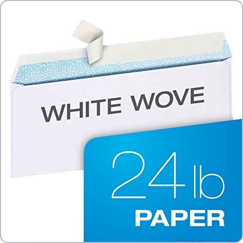 Columbian #10 Security Envelopes, 500/Box, No Window, 4-1/8 x 9-1/2 Inches, Release & Seal Self Seal, White (COLO151)