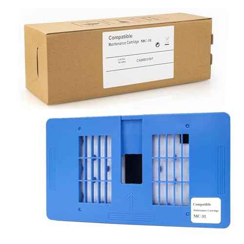 MC-31 Maintenance Cartridge Compatible for Canon Imageprograf TM-200 TM-205 TM-300 TM-305 TM-5200 TM-5205 TM-5300 TM-5305 Printers Replacement for Imageprograf Ta-20 and Ta-30
