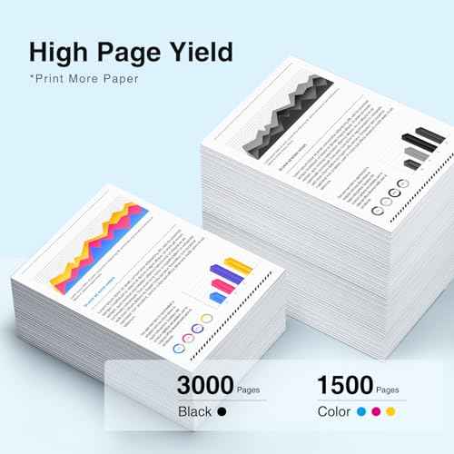 LC3037 XXL Ink Cartridges Replacement for Brother LC3037 Ink Cartridge Compatible with Brother MFC-J5845DW Ink MFC-J6545DW MFC-J6945DW MFC-J5945DW Printer LC3037 bk/c/m/y Ink Cartridges-4Pk