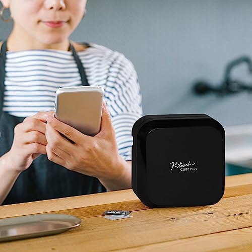 Brother P-Touch Cube Plus Bluetooth Label Maker (PT-P710BT) - Home & Office