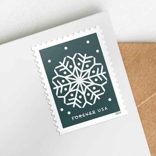 Winter Whimsy 2024 (1 Booklet, 20 Stamps) First-Class Mail Forever Postage Stamps