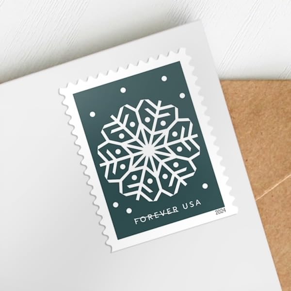 USPS Winter Whimsy 2024 20-Count First-Class Forever Postage Stamps