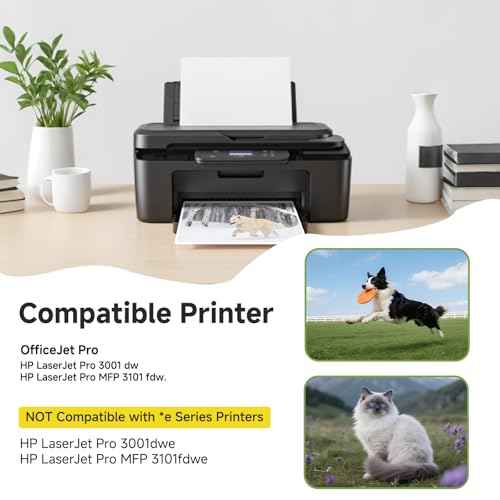 138A 138X Black Toner Cartridges(with chip) Compatible Replacement for 138X 138A W1380A W1380X Toner Cartridge Work with Laserjet Pro 3001dw 3001fdw MFP 3101fdw Printer (2 Pack)