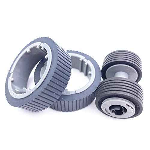 PA03670-0001 PA03670-0002 Scanner Paper Consumable Kit Pick Roller + Brake Roller Pickup Roller Compatible with fi-7160 fi-7260 fi-7140 fi-7240 fi-7180 fi-7280 fi-7300NX