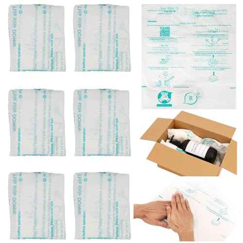 Foam Bag For Shipping, 6PCS 20"x24" Expanding Foam for shipping Instant Pack Quick Expanding Foam Packaging Bags, Packing, Mailing and Shipping Solutions