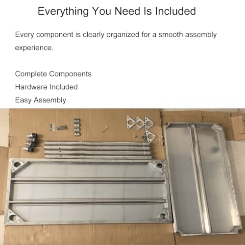 Stainless Steel 24 x 48 Inch Heavy-Duty Prep Table with Undershelf – Reinforced Kitchen Work Table