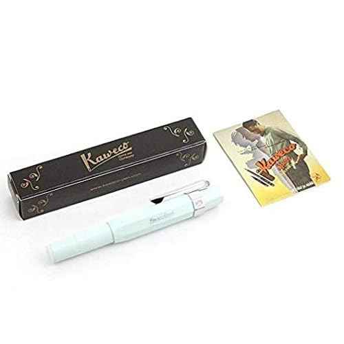 Kaweco Sport Skyline Fountain Pen Mint, Fine Nib Sport Octagonal Clip Chrome