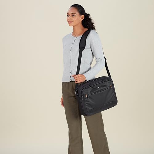 15.6 Inch Laptop Bag with Shoulder Strap & Handle - Large Capacity, 1-Pack