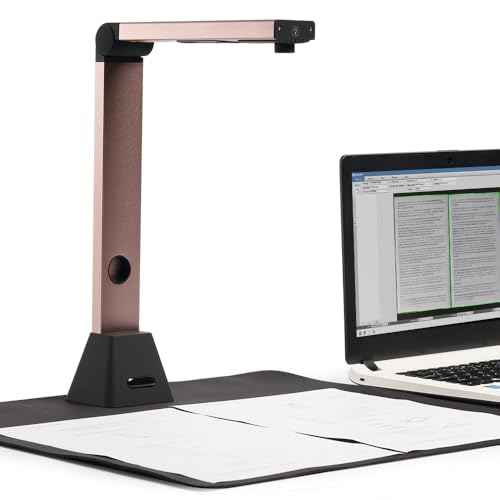 iCODIS Portable Document Scanner: 8MP A3 Size Capture, USB, Windows Compatible