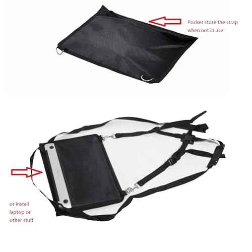 STRONG HOLD Laptop Harness,Standing Desk,Walking Desk,Tablet Harness,Book Harness,Portable Laptop Stand,Travel Laptop Stand(SH-LSHN01)