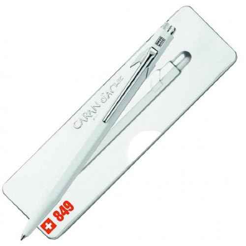 Caran D'ache 849 Popline White Ballpoint Pen - CA-849502