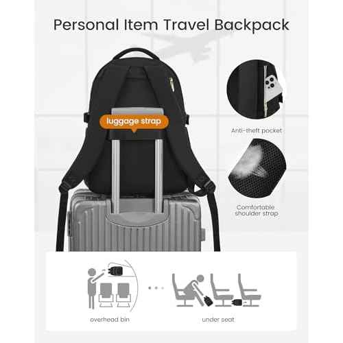LOVEVOOK Laptop Backpack for Women, 15.6-Inch Work Backpack, Back to School Bookbag for College Student Teen Girls, Casual Personal Item Travel Bag Business Computer Daypack for Teacher Nurse, Gift