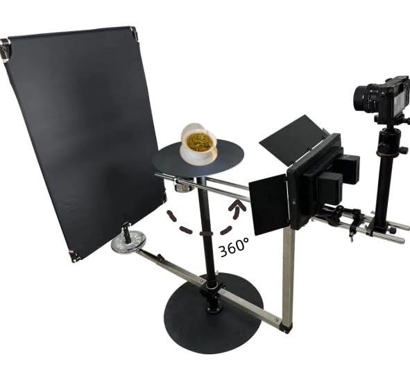 DF DIGITALFOTO V360 SE 360° Rotating Photo Booth Platform with Adjustable Camera Mount