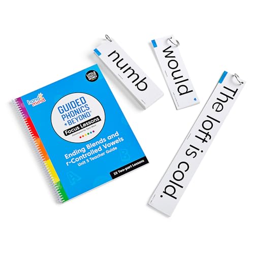 hand2mind Guided Phonics + Beyond Focus Lessons Unit 5 Teacher Guide, Science of Reading Classroom Materials, Kindergarten Homeschool Curriculum Supplies, Early Childhood Education Materials