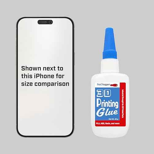 3D Printing Glue, CA-Based Adhesive, Fast-Drying & Precision Application, Works on PLA, PETG, ABS & More, Must-Have 3D Printing Tool, Strong Bond for Models & Miniatures