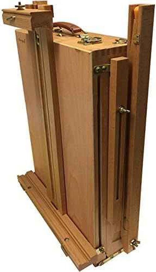 4 Less Co French Easel Wooden Sketch Box Portable Folding Art Artist Painters Tripod Stand