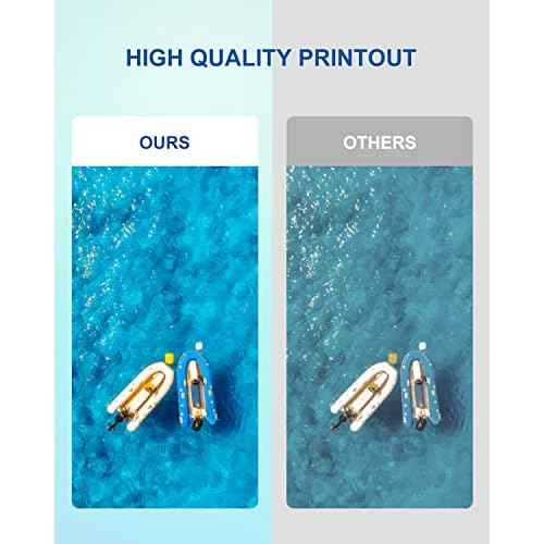 410 XL Ink Cartridges Remanufactured for Epson 410XL Ink Cartridges 5 Pack to Use with Epson Expression XP-7100 XP-830 XP-640 XP-630 XP-635 XP-530 Printers (Black, Cyan, Magenta, Yellow, Photo Black)