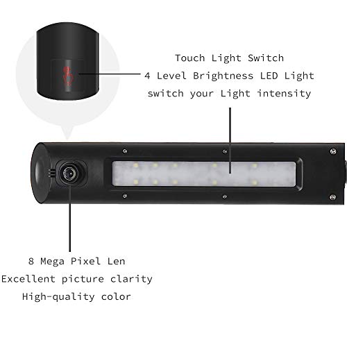 Longjoy LV-1020 USB Document Camera 8MP Rotatable for Presentations & Scanning