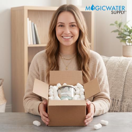 MagicWater Supply Packing Peanuts for Shipping - Bio Tube .5 Cu Ft