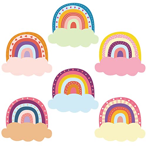 Rainbow Name Tags Classroom Labels Self-Adhesive Kids 108 Pcs