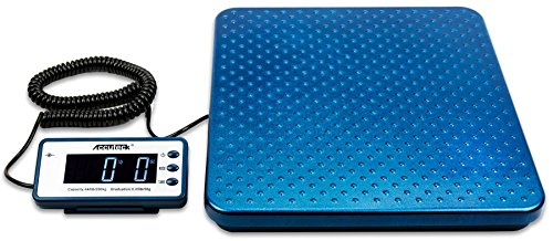 Accuteck 440lb Heavy Duty Digital Shipping Postal Scale with Large Metal Platform