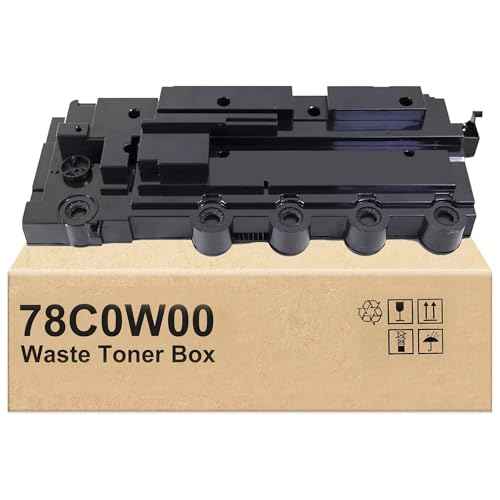 78C0W00 008R13325 Waste Toner Box/Bottle/Container Replacement for Lexmark MC2425 MC2325 MC2535 CS421 CS521 CX421 CX521 and Replacement for Xerox C310 C315 C410 C415 Printers