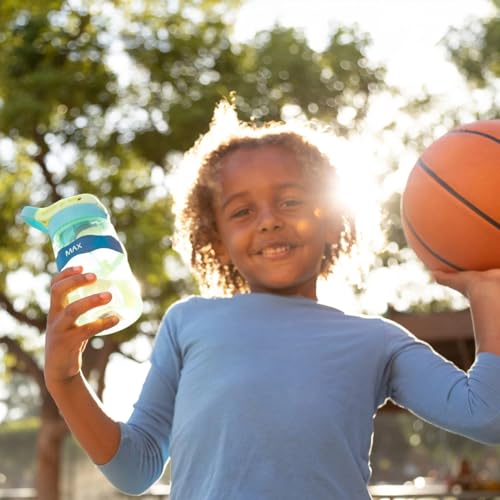 InchBug Orbit Silicone Bottle Bands - Blushing Cheeks 4-Pack, Personalized Name Labels for Kids' Cups & Bottles