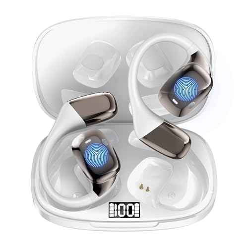 AI Translation Earbuds Real Time Languages Translator Ear Buds Audifonos Traductores Ingl?s Espa?ol 3-in-1 Translating Wireless Earphone Bluetooth Headphones for Travel Business Meeting Learning White