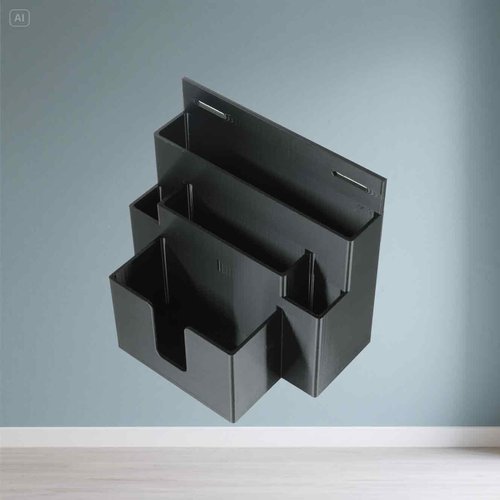 Mail Organizer Holder for USPS Vehicles Truck Storage Non-Slip Design T20 Torx Compatible 5.7" x 6.1" x 3.9"