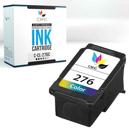 CL-276 Color Replacement Ink Cartridge for Canon PIXMA TS3522 TR4720 TS3520 TS3500 TR4700 Printers