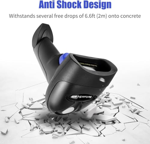 NetumScan USB 1D Barcode Scanner - Handheld Wired CCD Barcode Reader - Variation 1