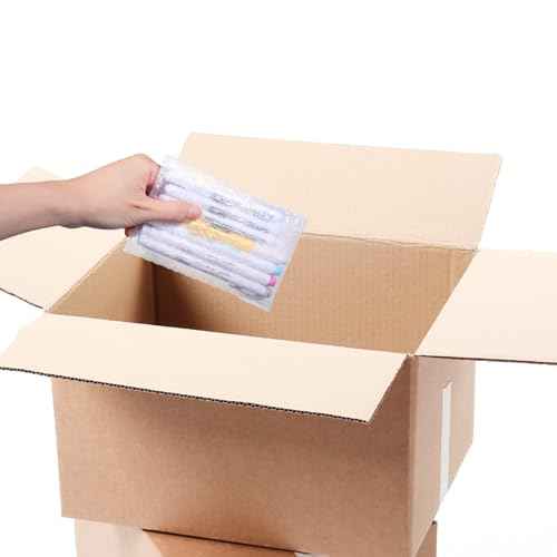 300Pcs Bubble Wrap Bags 4 x 6 Inch Clear Bubble Out Bags Self Sealing Bubble Wrap Pouches Double Wall Bubble Pouch Bag for Moving and Storage
