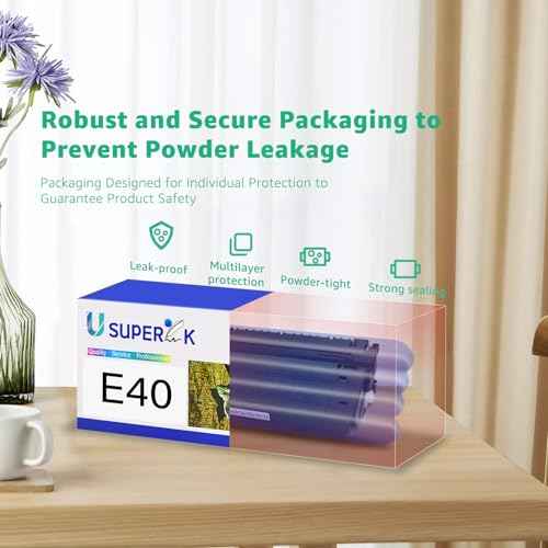 1PK Compatible for Canon E40 E30 E31 E16 E20 1491A002AA Black Toner Cartridge for PC140 PC170 PC310 PC325 PC940 PC980 Copy Machines (4,000 Pages)