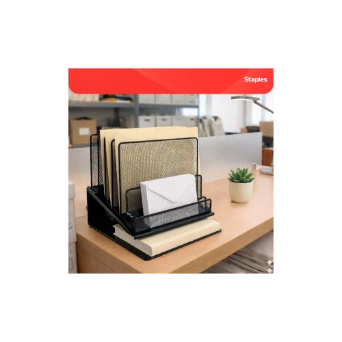 Staples #6 White Business Envelopes V-Flap Gummed Pack of 500, Style D
