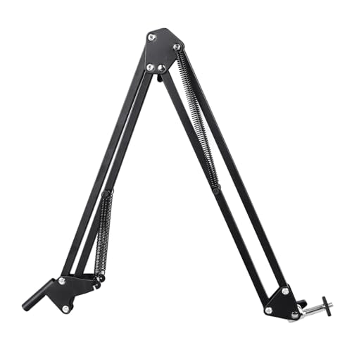 HERCHR Flexible Arm Stand for Digital Microscope with 50mm Lens Mount - Industrial Camera Accessory