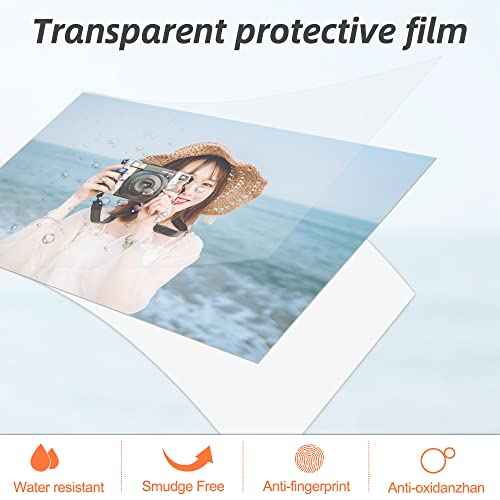 Replace for Canon Selphy CP1200 CP1300 Photo Paper and Ink, KP-108IN for CP1500 CP910 CP900 Photo Printer, 3 Color Ink Toners & 108 (4"x6") Glossy Photo Paper Set