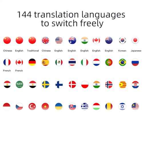 Translation Earbuds Real Time, 3 in 1 Language Translator Earbuds in Real Time 144 Languages & Accents, Translation Headphones Wireless Bluetooth, Ai Translating Earbuds (Purple, 1 Pack)